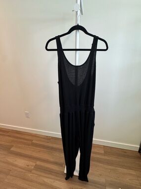 Spiritual Gangster Women’s Black Sleeveless Jumpsuit size XL